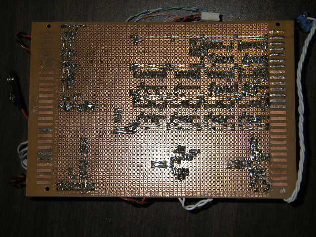 time base, control generator and power suply board bottom