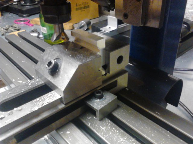 Testing the indexable dovetail cutter